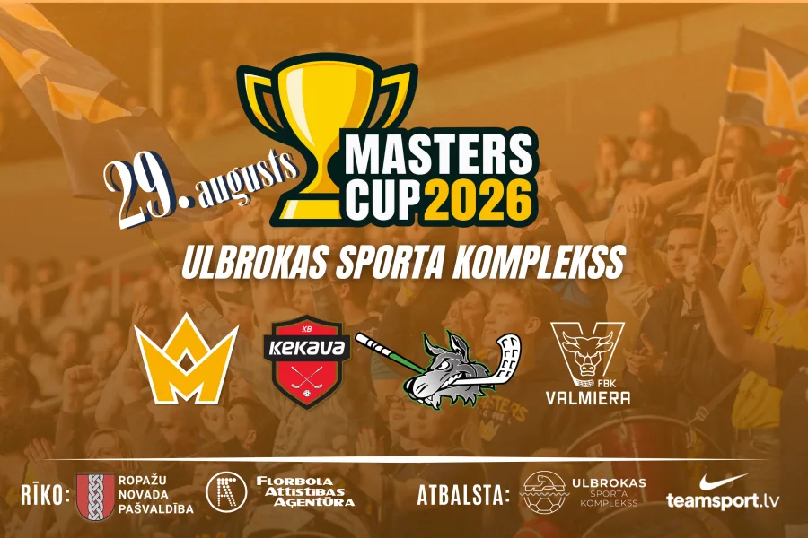 Ulbrokā notiks pirmssezonas turnīrs "Masters Cup 2026"