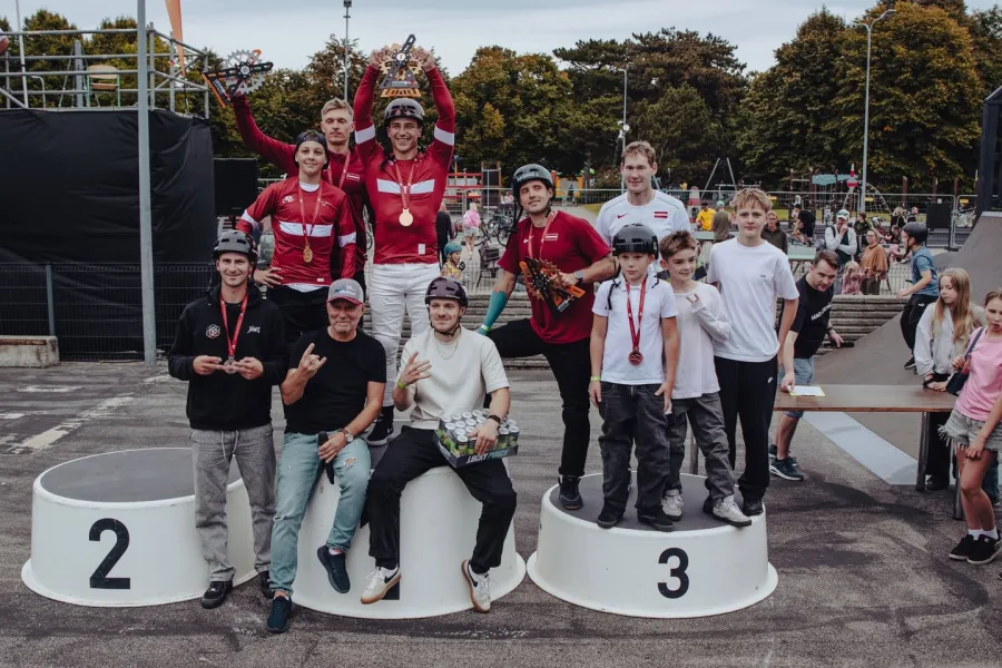Latvijas Čempionāts BMX Freestyle Liepājā pulcē Latvijas labākos braucējus un jaunos talantus